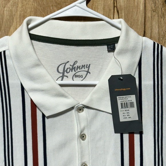 ✨NWT✨. Men's Johnny Bigg short sleeve polo shirt - Picture 4 of 4
